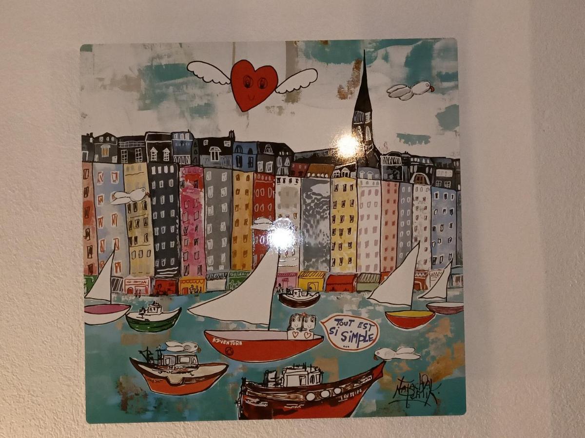 Le Coeur Du Centre Historique Refait A Neuf Apartment Honfleur Exterior foto